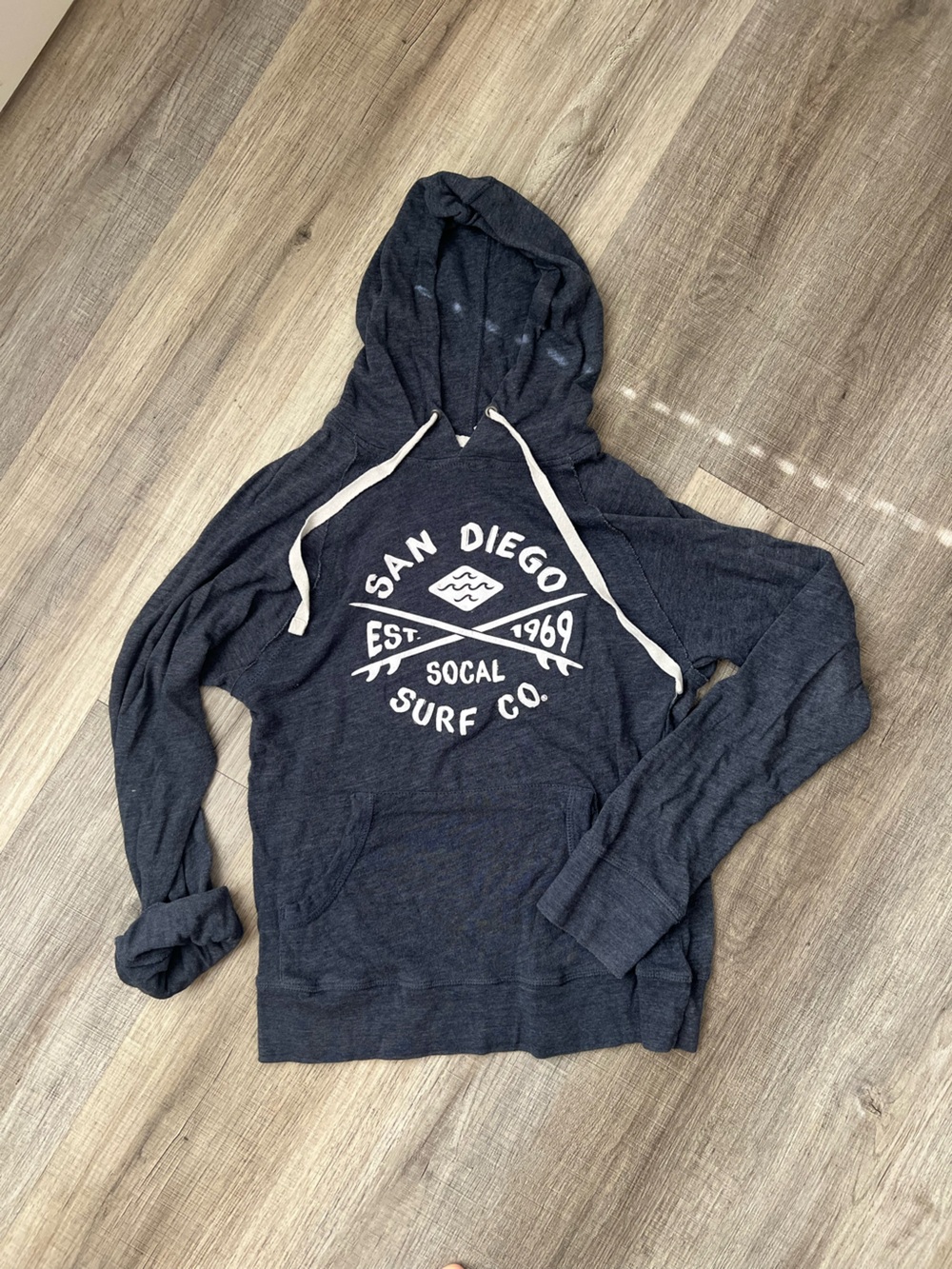 Navy Blue San Diego Surf Co. Hoodie